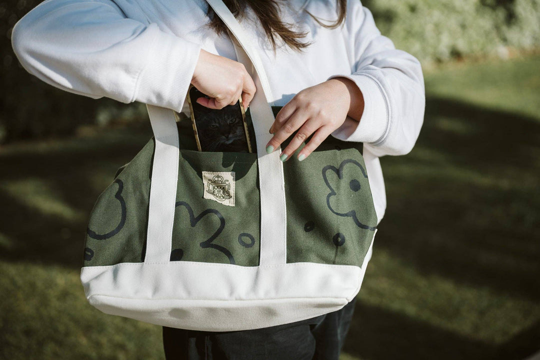 Kayan Pepper Co. - Flower Super Heavyweight Tote - Green
