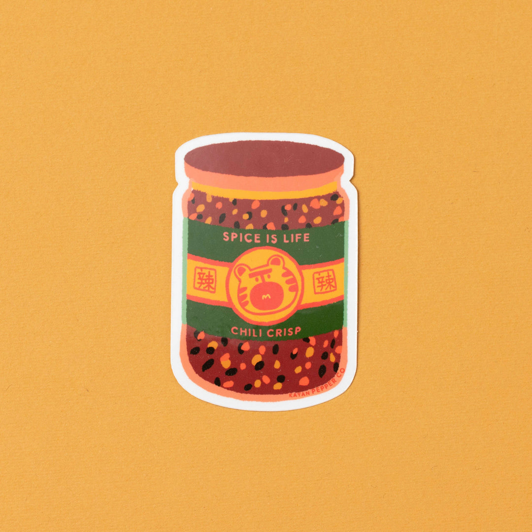 Kayan Pepper Co. - Chili Crisp - Vinyl Sticker