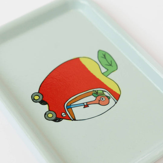 Three Potato Four - 3P4 x Richard Scarry® - Apple Car Vintage Tray