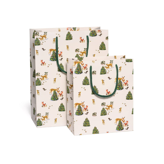 Red Cap Cards - Peaceful Critters gift bags: Large