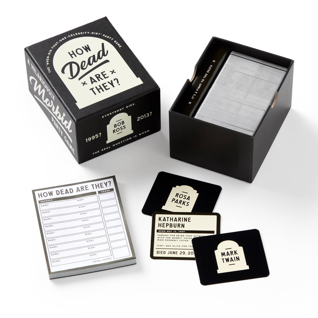 Chronicle Books - Brass Monkey How Dead Are They? Social Game