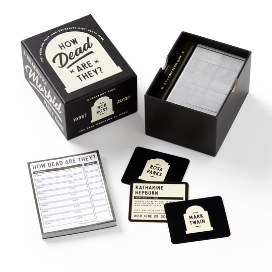 Chronicle Books - Brass Monkey How Dead Are They? Social Game