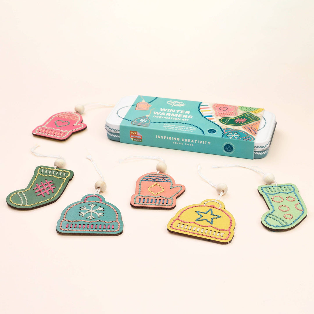 Cotton Twist (WE PREPAY ALL USA DUTIES) - Winter Warmers Christmas Decoration Kit