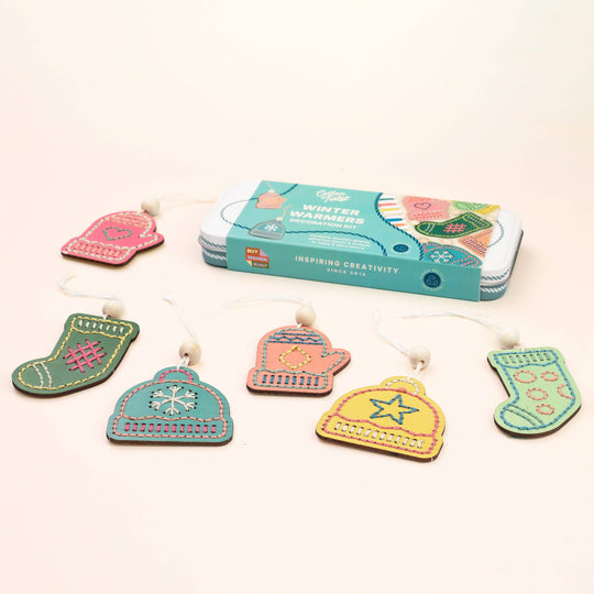 Cotton Twist (WE PREPAY ALL USA DUTIES) - Winter Warmers Christmas Decoration Kit