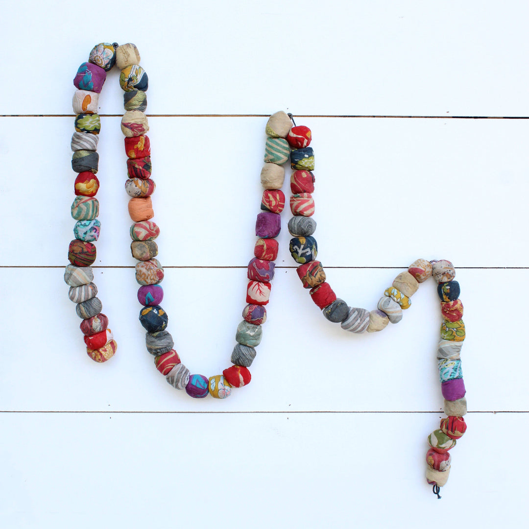 Sugarboo & Co - Kantha Ball Garland