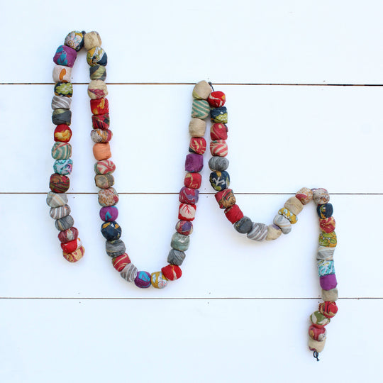 Sugarboo & Co - Kantha Ball Garland