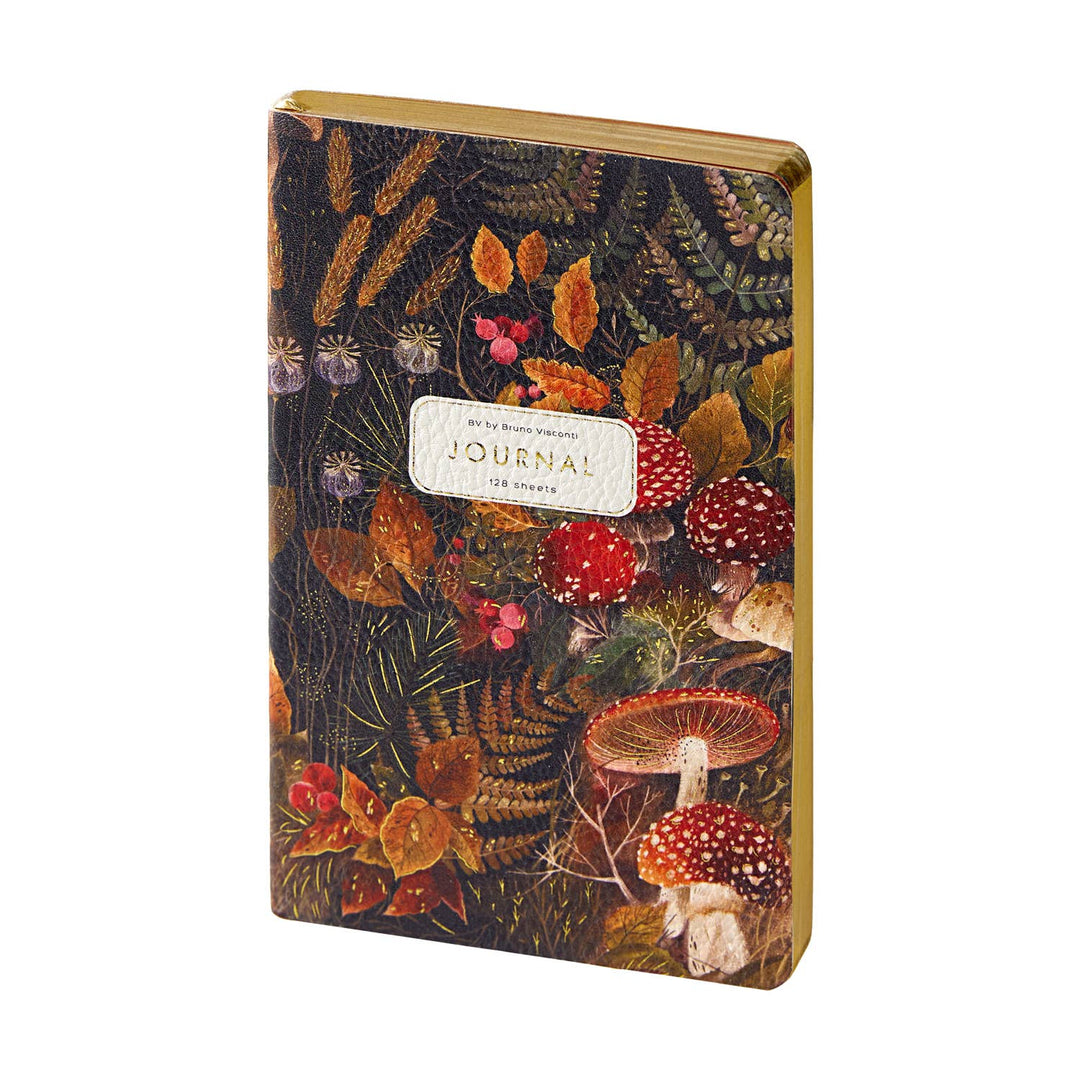 BV by Bruno Visconti - A5 Vegan Leather Daily Planner - Forest Mushrooms