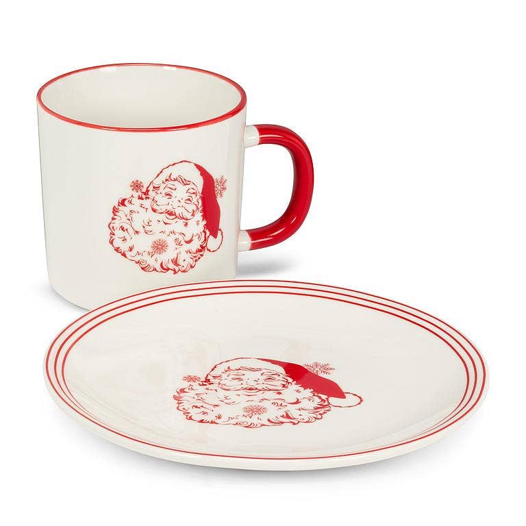 Abbott - Vintage Style Santa Mug