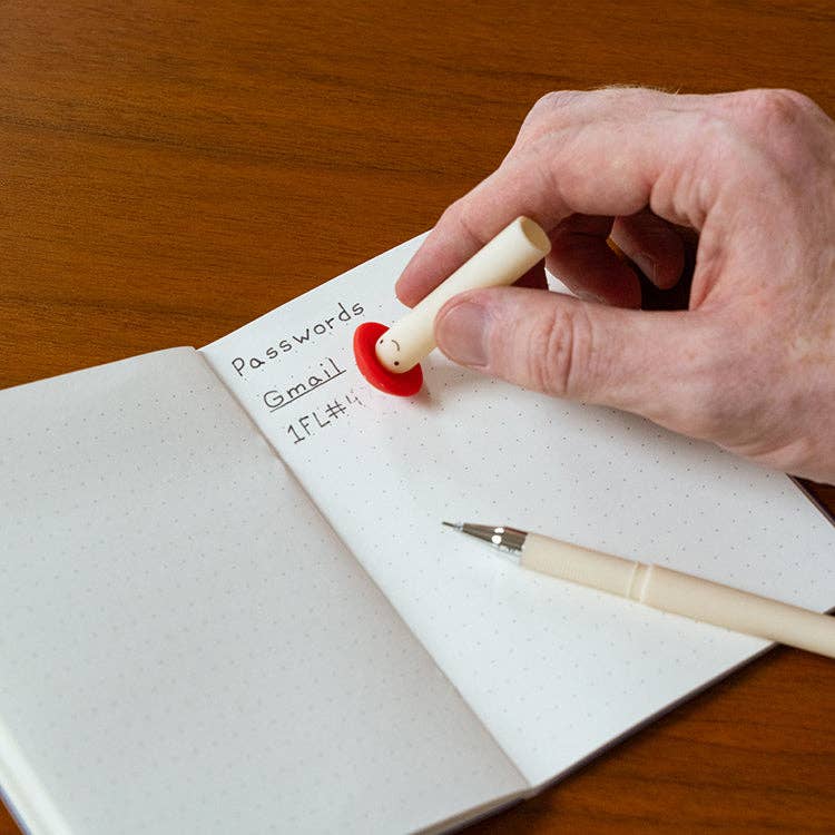 Kikkerland Design Inc - Erasable Mushroom Pen