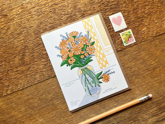 Noteworthy Paper & Press - Ball Jar Card: Single Card