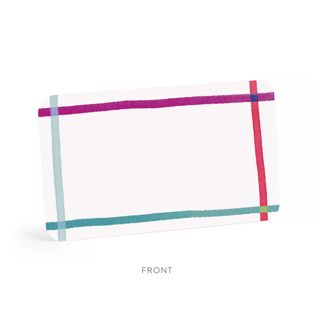 E. Frances Paper - Happy Plaid Little Notes®