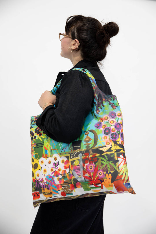 Yellow Owl Workshop - Window Art Sack® by Paul Wackers - Reusable Tote Bag