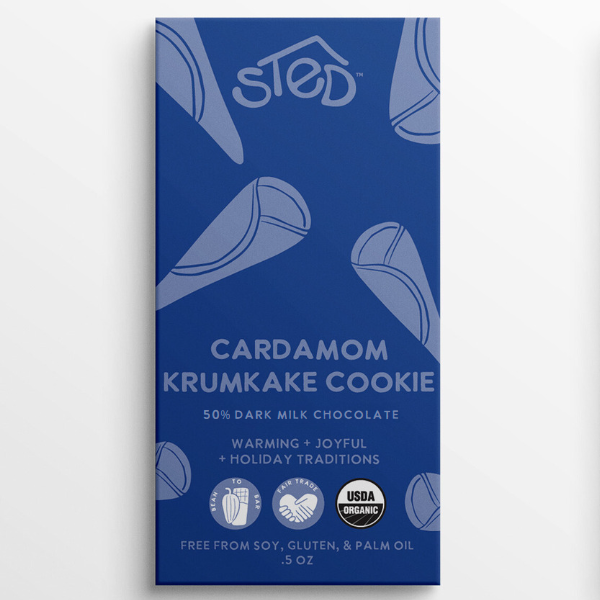 Sted Foods - Mini Cardamom Krumkake Cookie