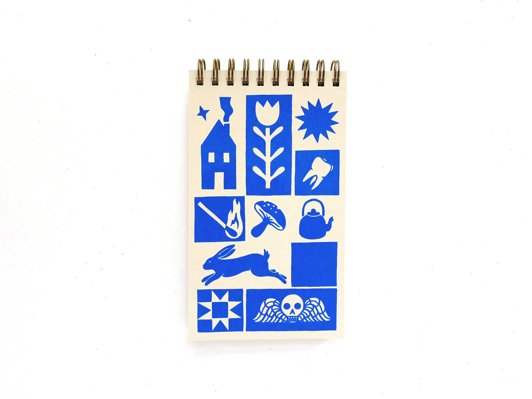 Middle Dune - Quilt Coil Notepad: Lined