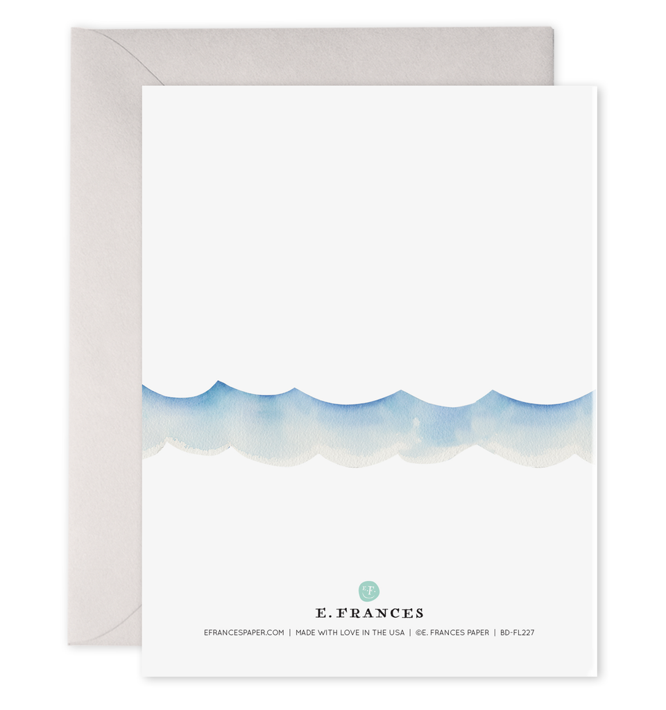 E. Frances Paper - Mermaid | Birthday Greeting Card: 4.25 X 5.5 INCHES