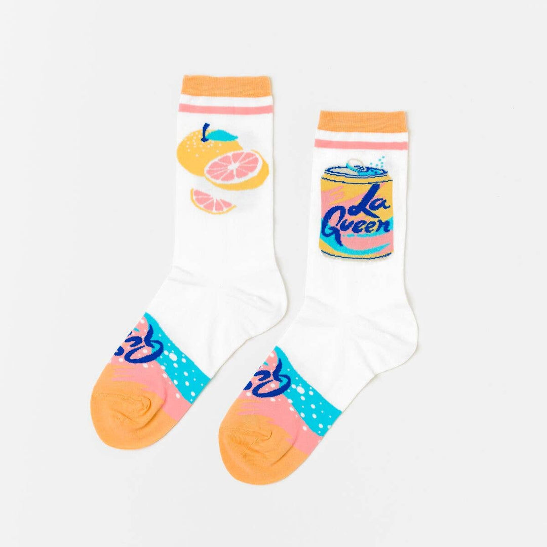 Yellow Owl Workshop - Women's - LA Queen Crew Socks