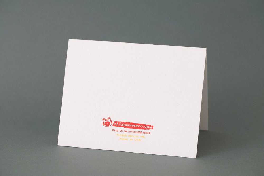 Kayan Pepper Co. - Fall Mouse - Greeting Card