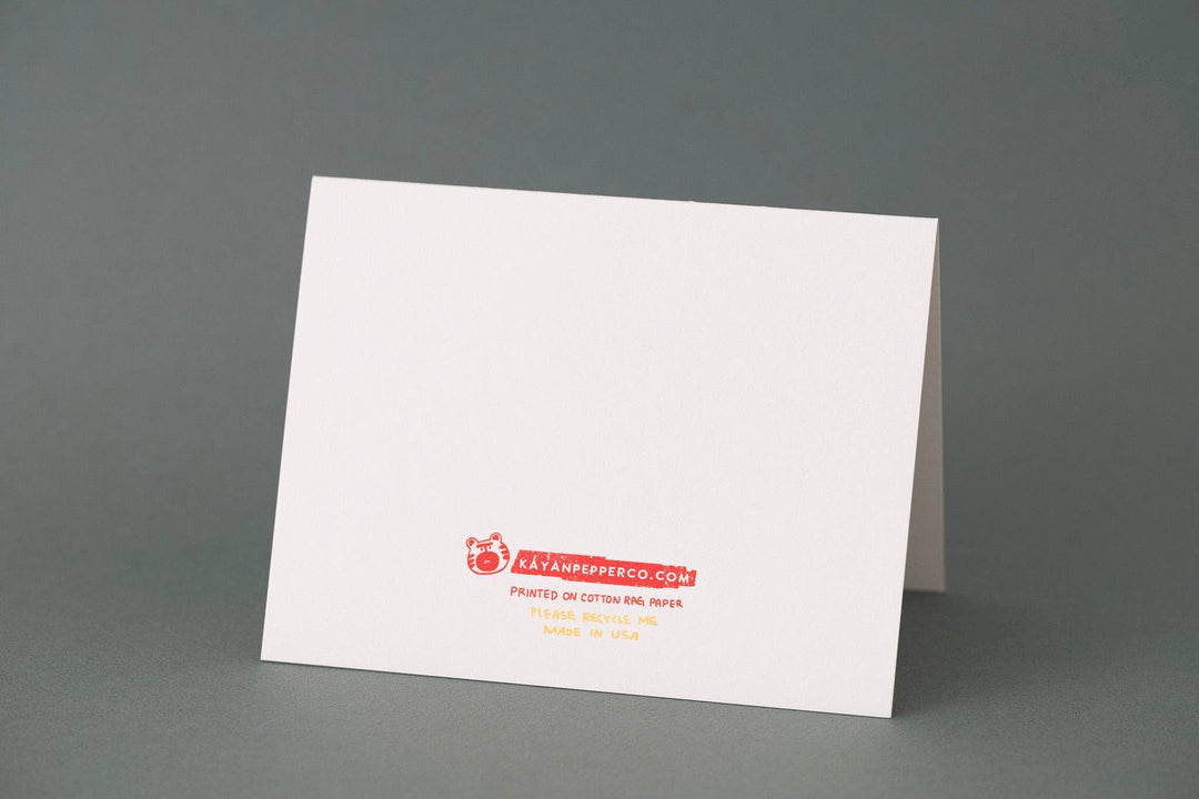Kayan Pepper Co. - Fall Mouse - Greeting Card