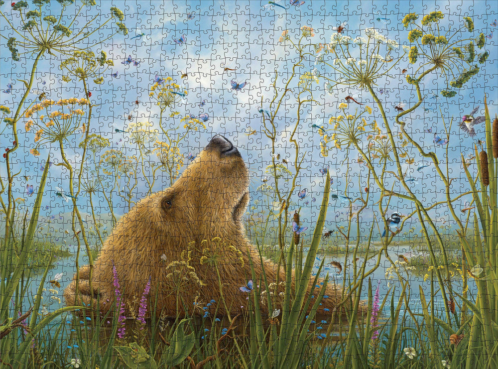 Pomegranate - Robert Bissell: The Whole World 1000-Piece Jigsaw Puzzle