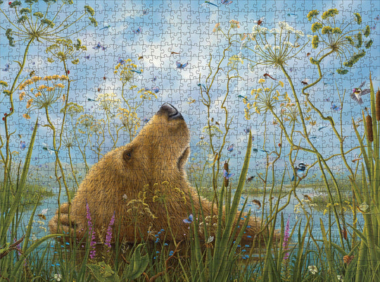 Pomegranate - Robert Bissell: The Whole World 1000-Piece Jigsaw Puzzle