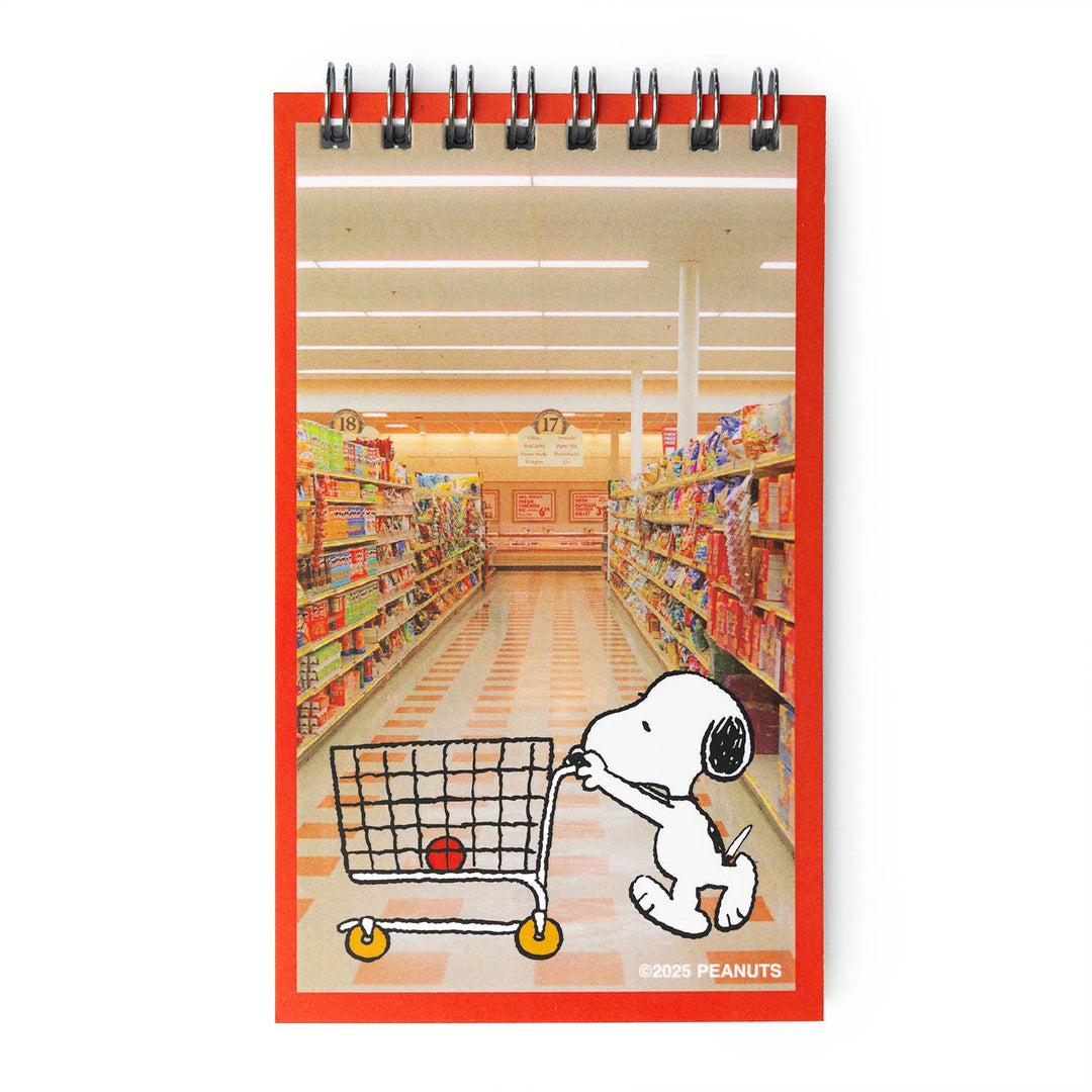 Three Potato Four - 3P4 x Peanuts® - Snoopy Grocery Mini Notebook