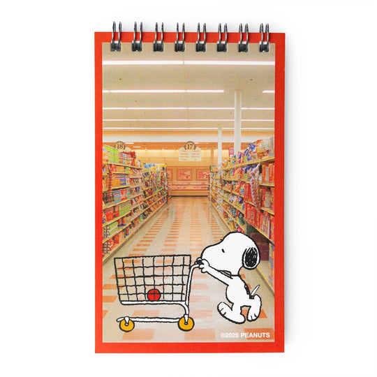 Three Potato Four - 3P4 x Peanuts® - Snoopy Grocery Mini Notebook