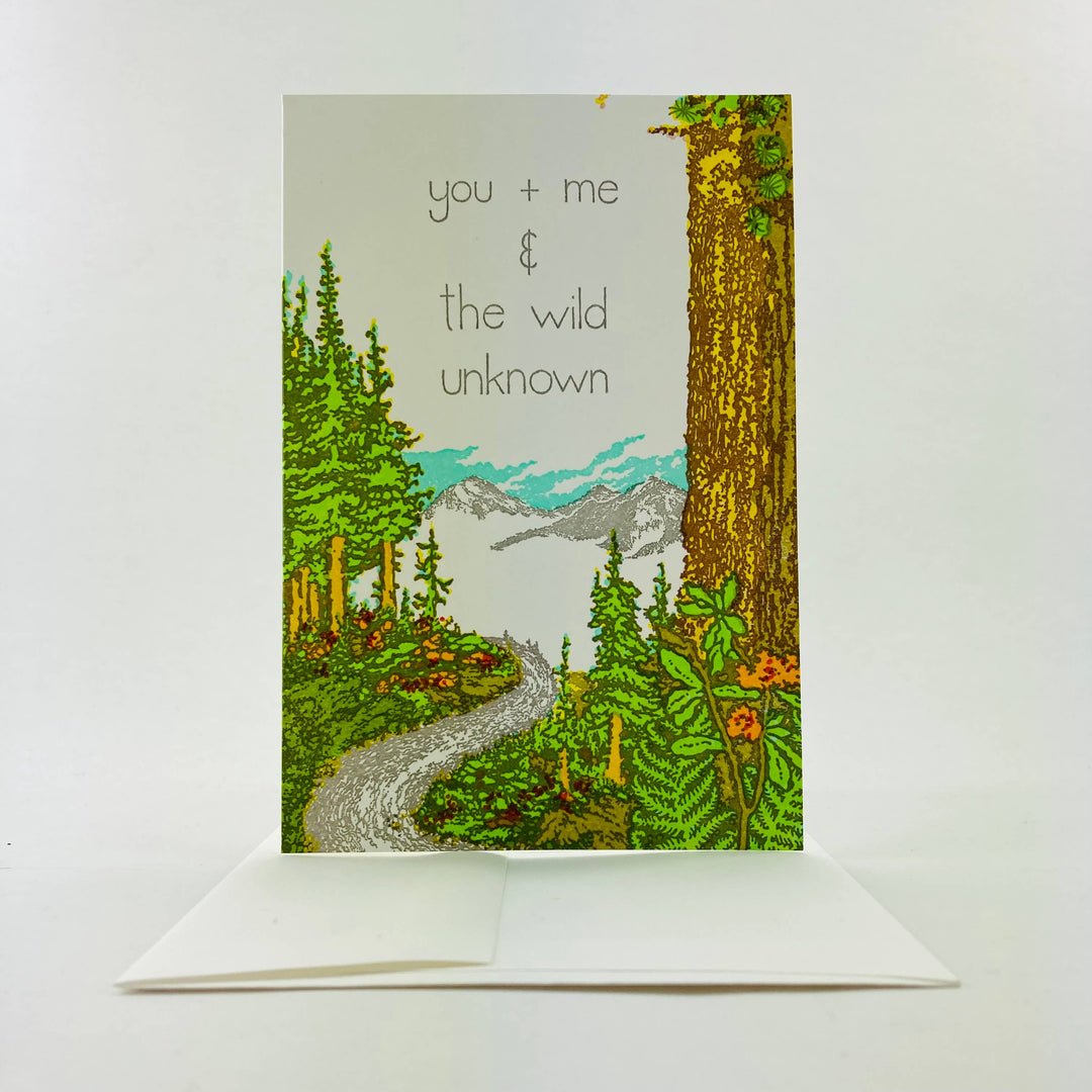 Old School Stationers - You + Me & the wild unknown