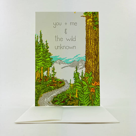 Old School Stationers - You + Me & the wild unknown