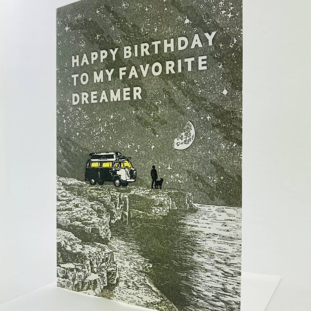 Old School Stationers - Happy Birthday to my favorite dreamer