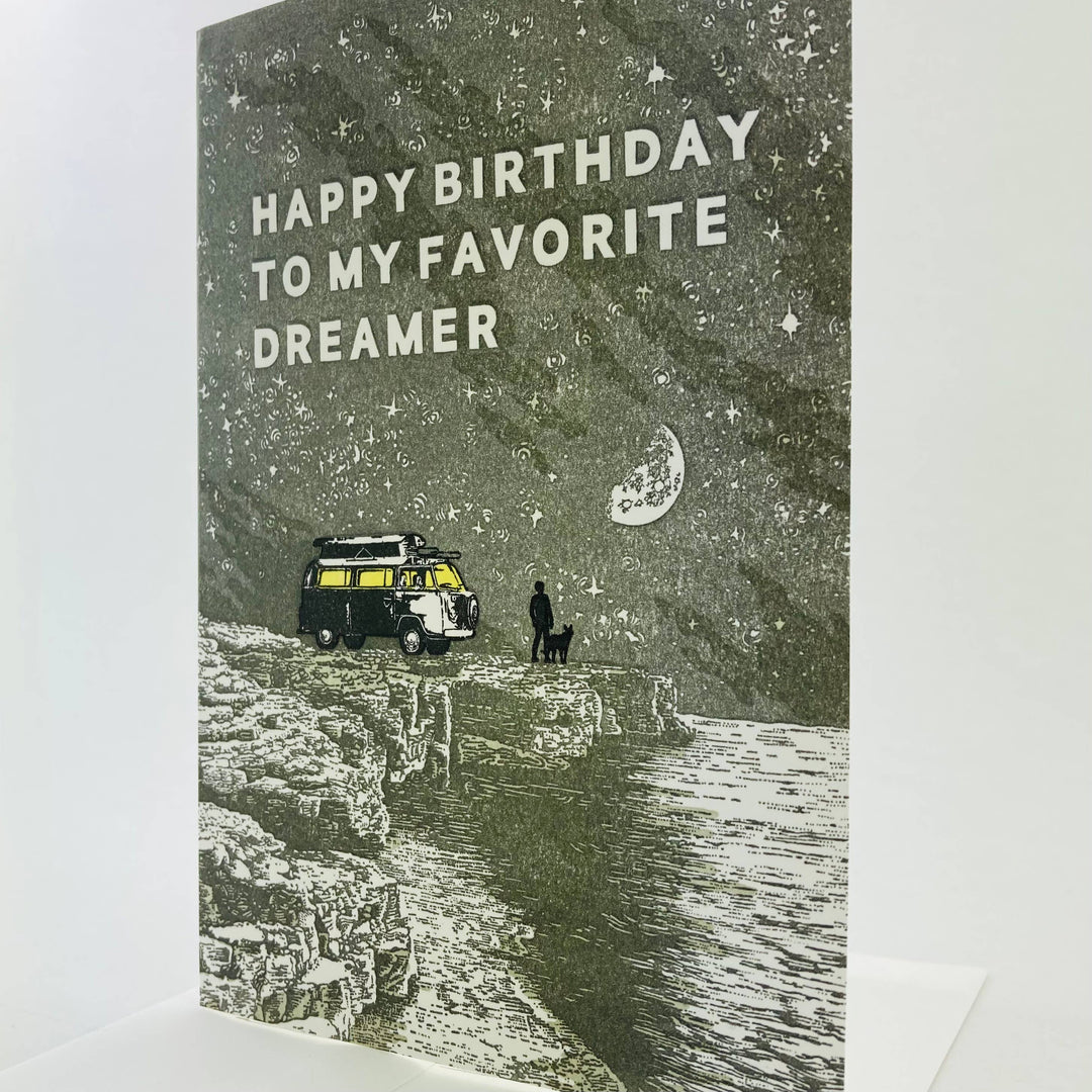 Old School Stationers - Happy Birthday to my favorite dreamer