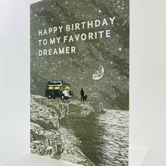 Old School Stationers - Happy Birthday to my favorite dreamer