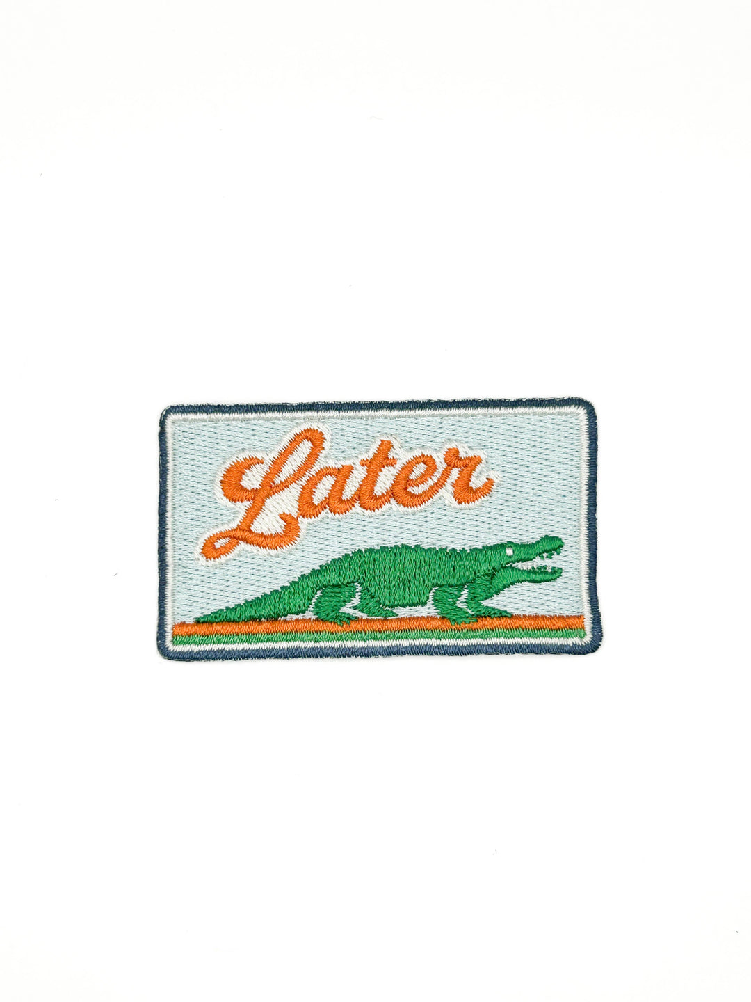 Field Trip Threads - Later Gator Embroidered Patch – Alligator Patch, Southern