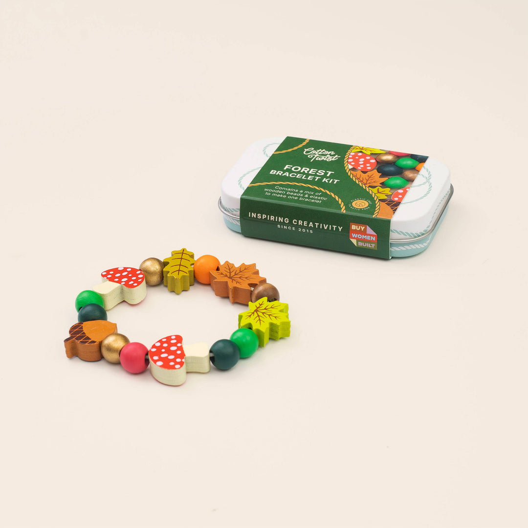 Cotton Twist (WE PREPAY ALL USA DUTIES) - Forest Bracelet Gift Kit