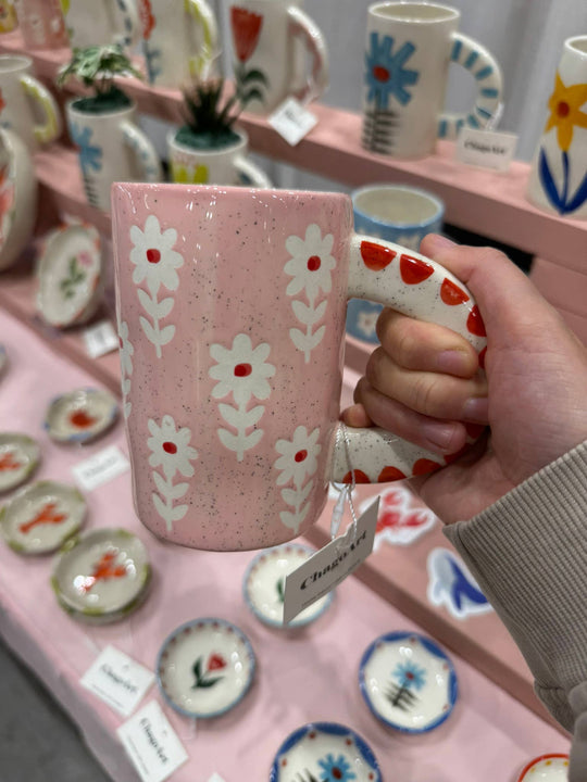 ChagoArt - Ceramic Coffee Mug-Handmade Coffee Cups-Tea Drinking Cups