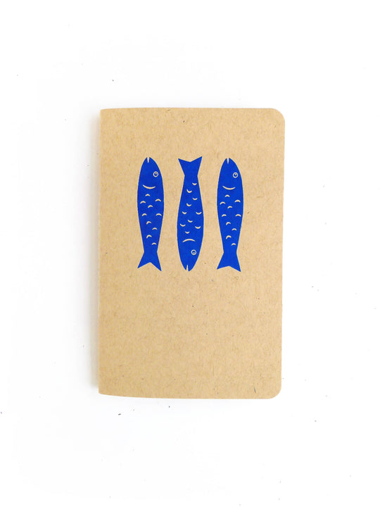 Middle Dune - Fish Pocket Jotter: Lined
