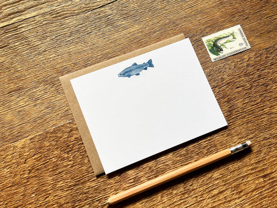Noteworthy Paper & Press - Trout Flat Notes (Boxed Set of 8)