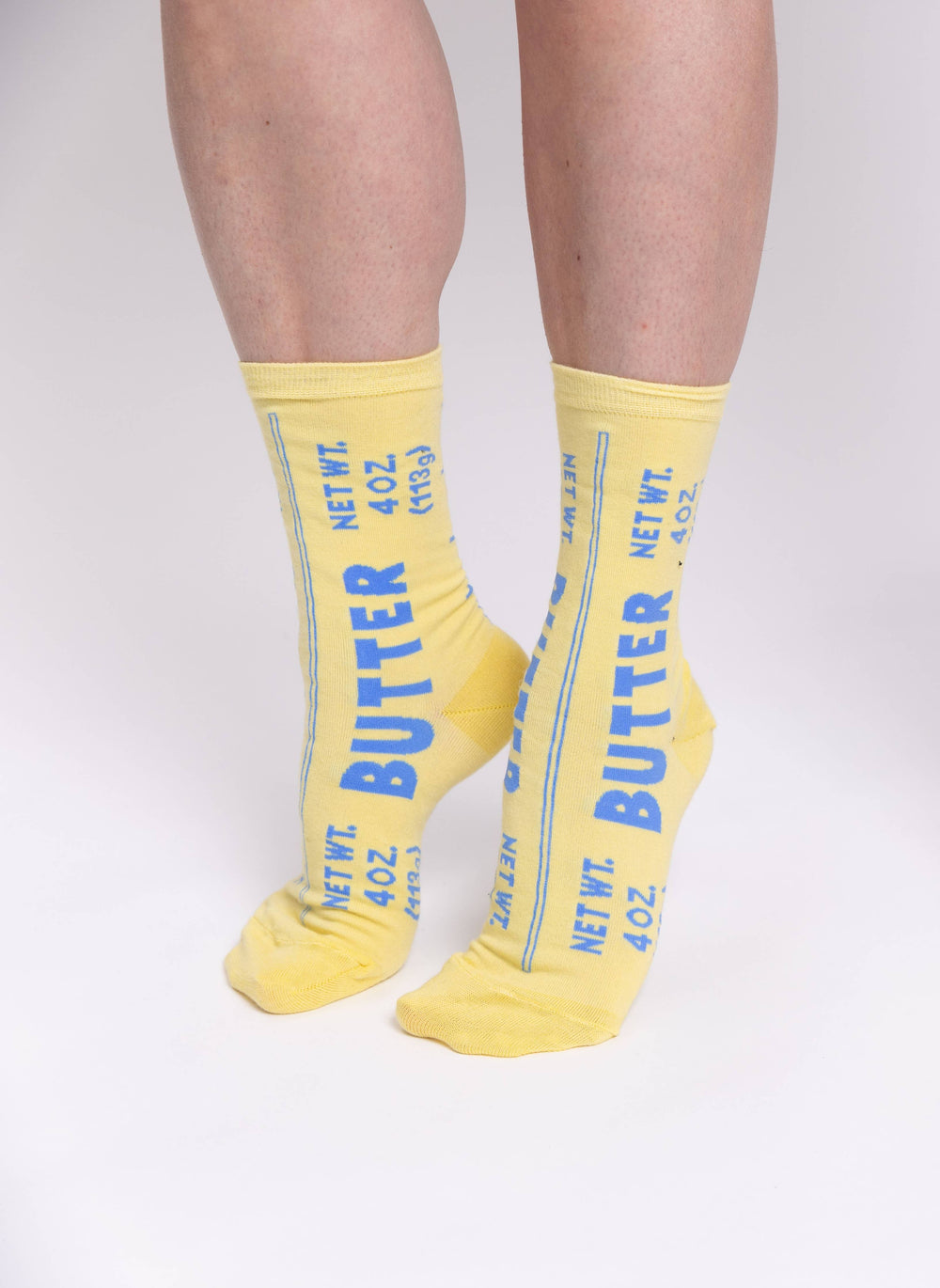 Yellow Owl Workshop - Butter - Small Crew Socks