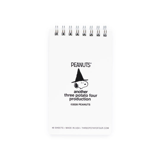 Three Potato Four - 3P4 x Peanuts® Halloween - Snoopy Witch Mini Notebook