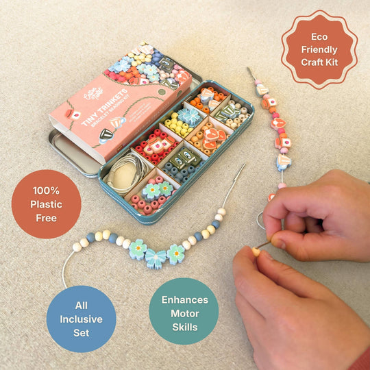 Cotton Twist (WE PREPAY ALL USA DUTIES) - Tiny Trinkets Beading Kit