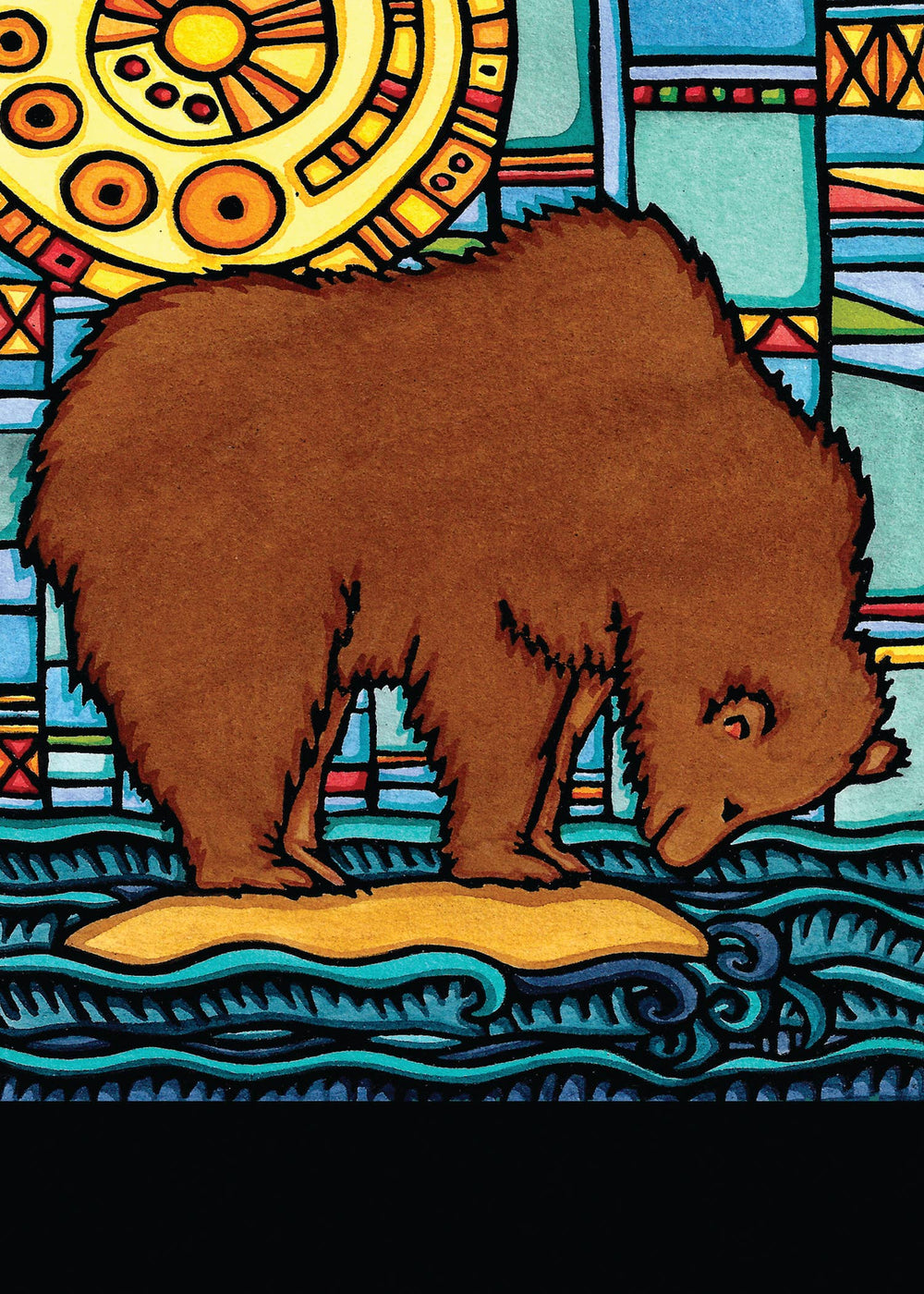 Sarah Angst Art - Name Dropped Magnet - The Wait Grizzly Bear