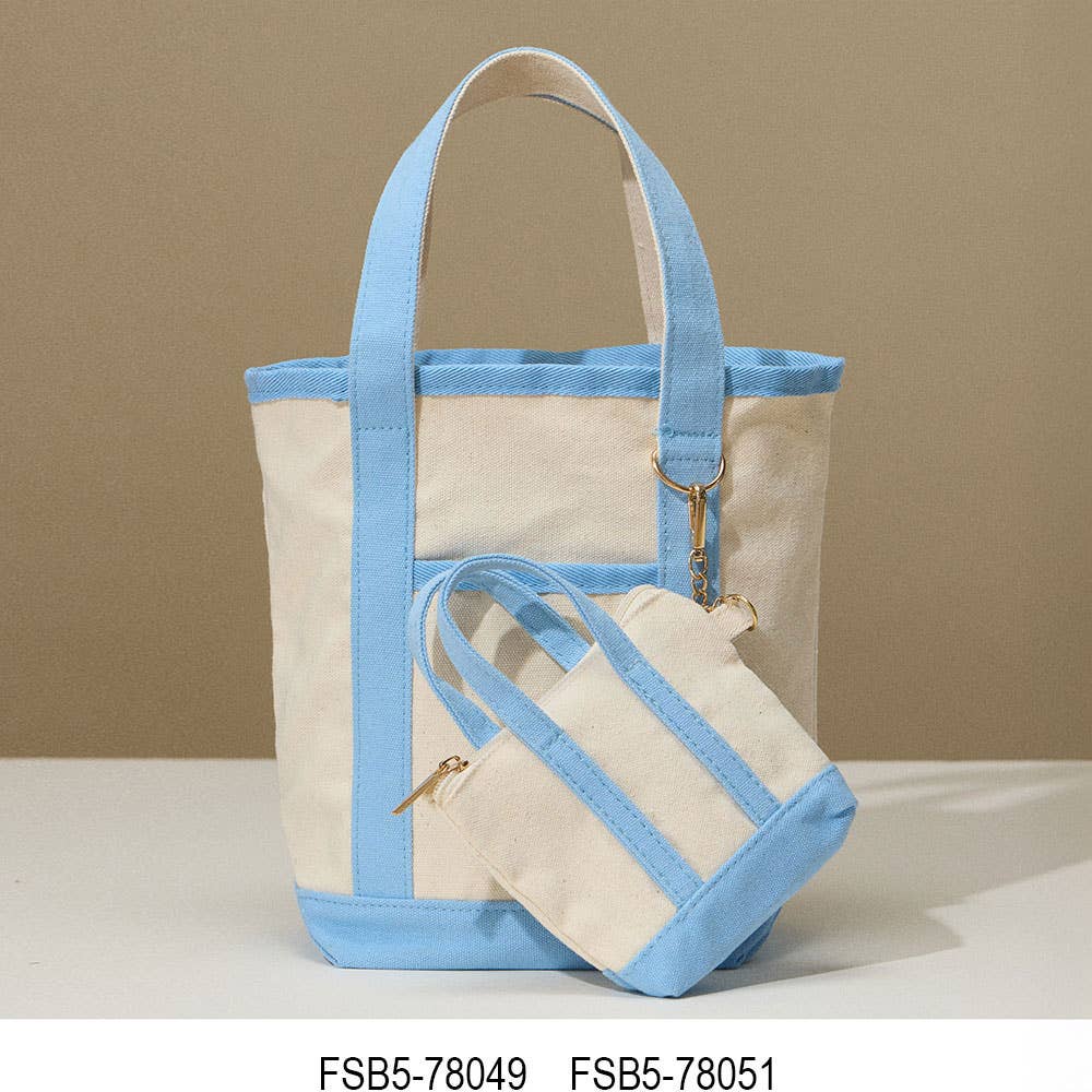Sensibling Corp. - Small Multi Purpose Canvas Tote Bag
: Navy