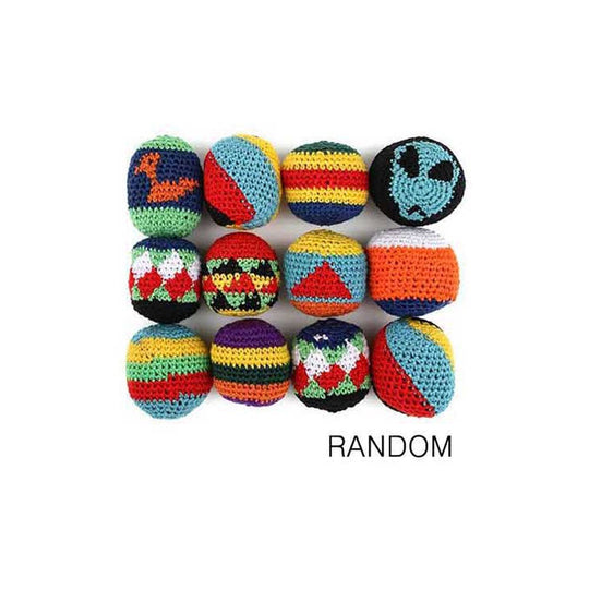 Sensibling Corp. - 12PCS - Crochet Hacky Sack Toy Balls