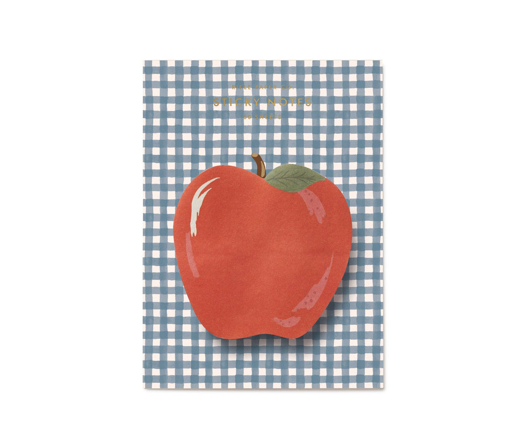 Rifle Paper Co. - Apple Gingham Sticky Notes
