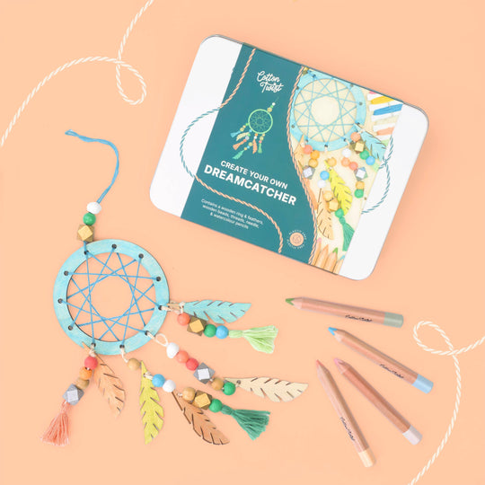 Cotton Twist (WE PREPAY ALL USA DUTIES) - Make Your Own Dreamcatcher Craft Kit