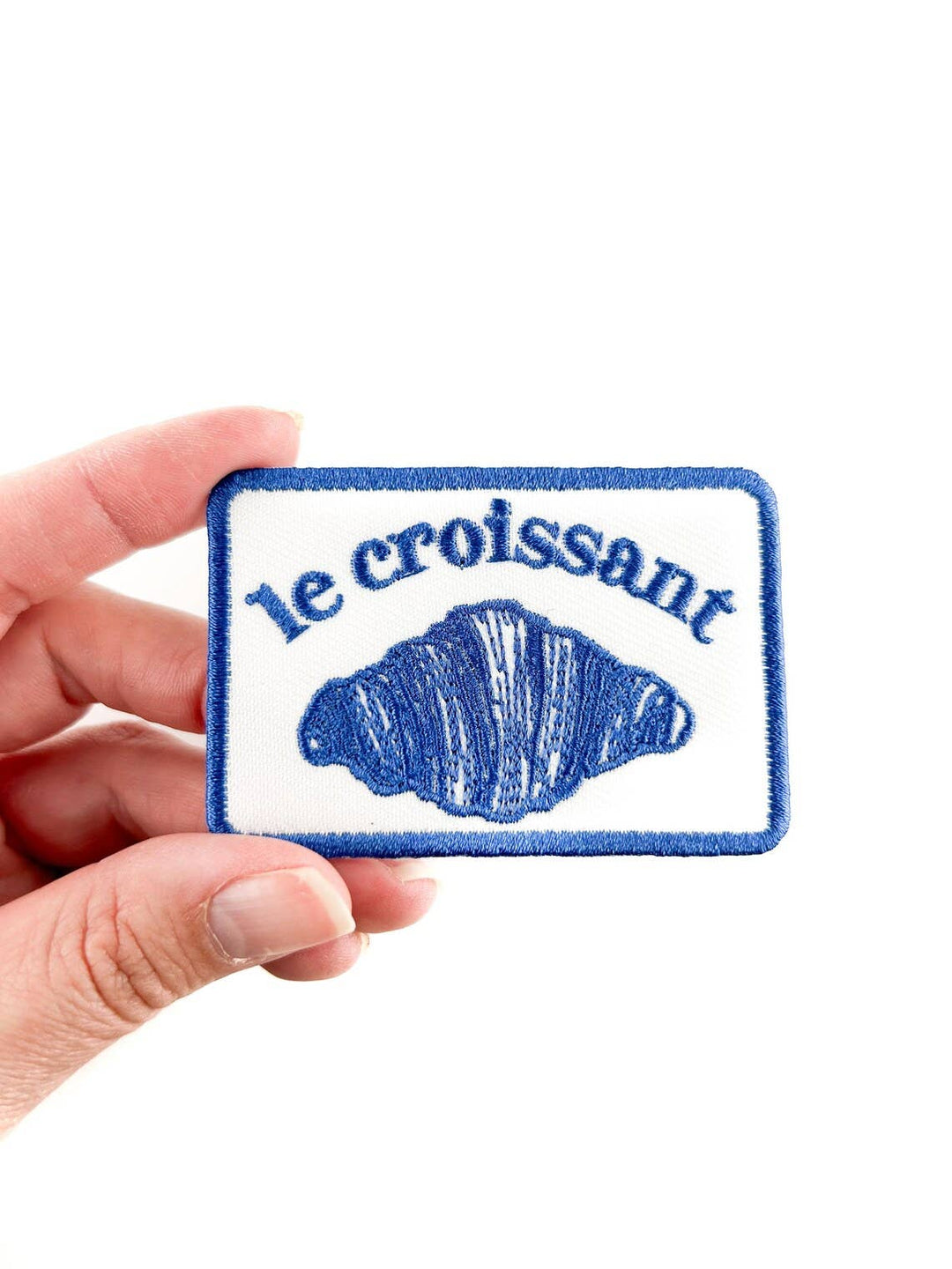 Field Trip Threads - Le Croissant Embroidered Iron-On Patch Food Baking French