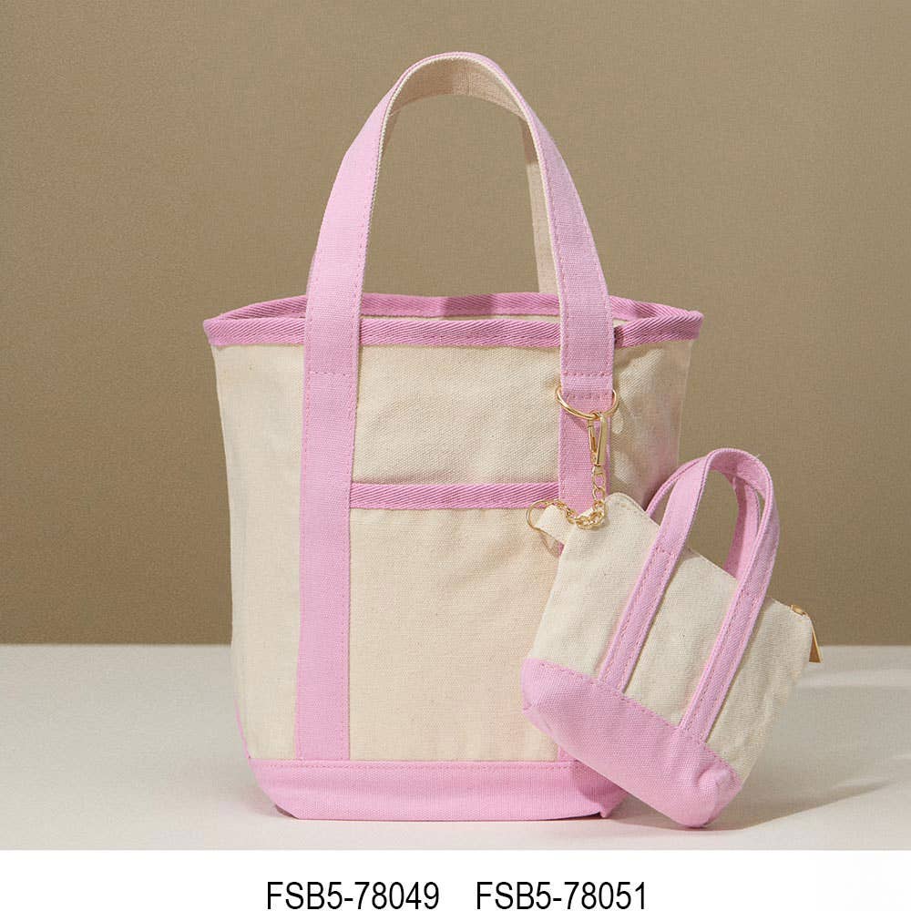 Sensibling Corp. - Small Multi Purpose Canvas Tote Bag
: Red