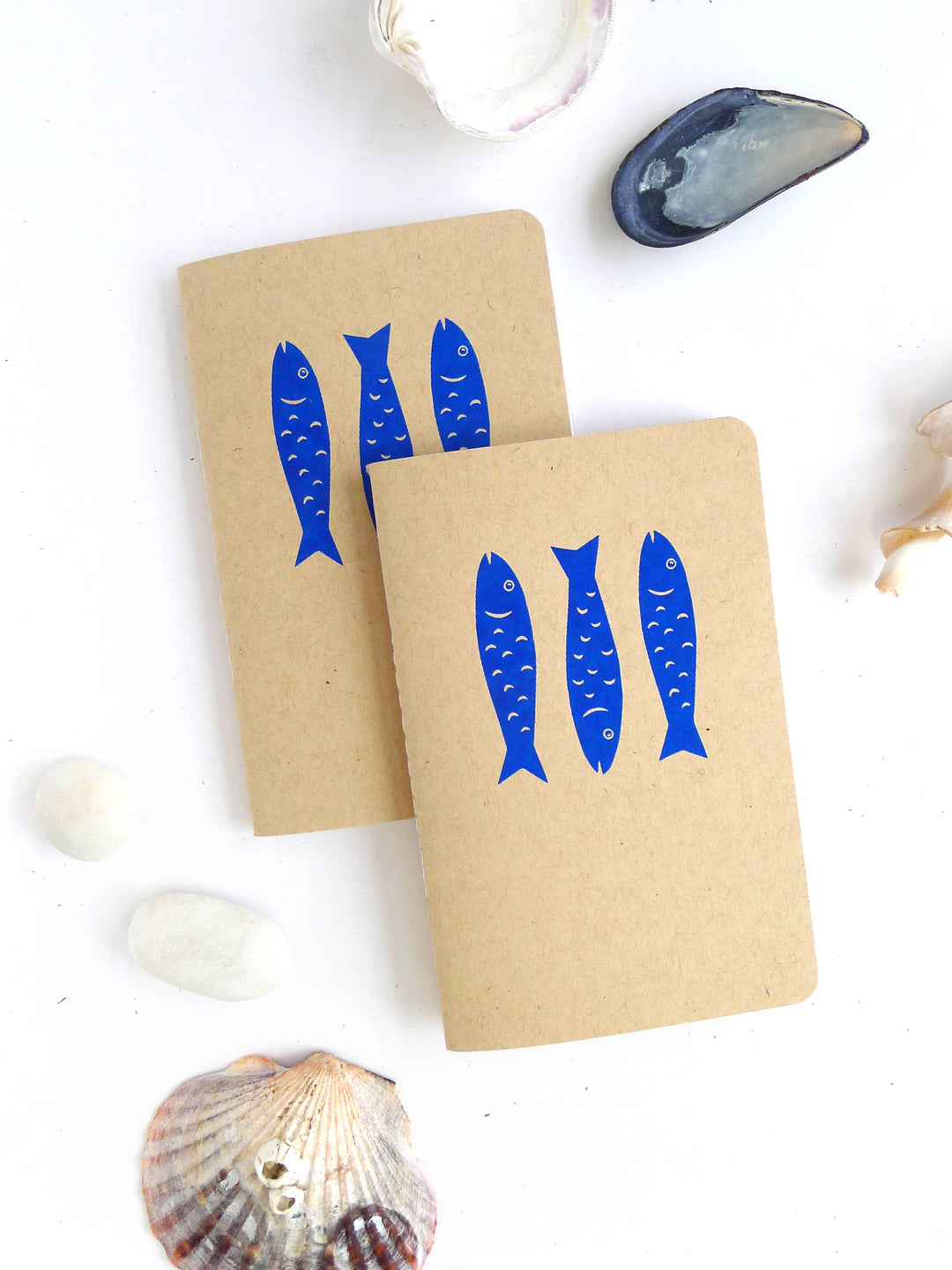 Middle Dune - Fish Pocket Jotter: Lined