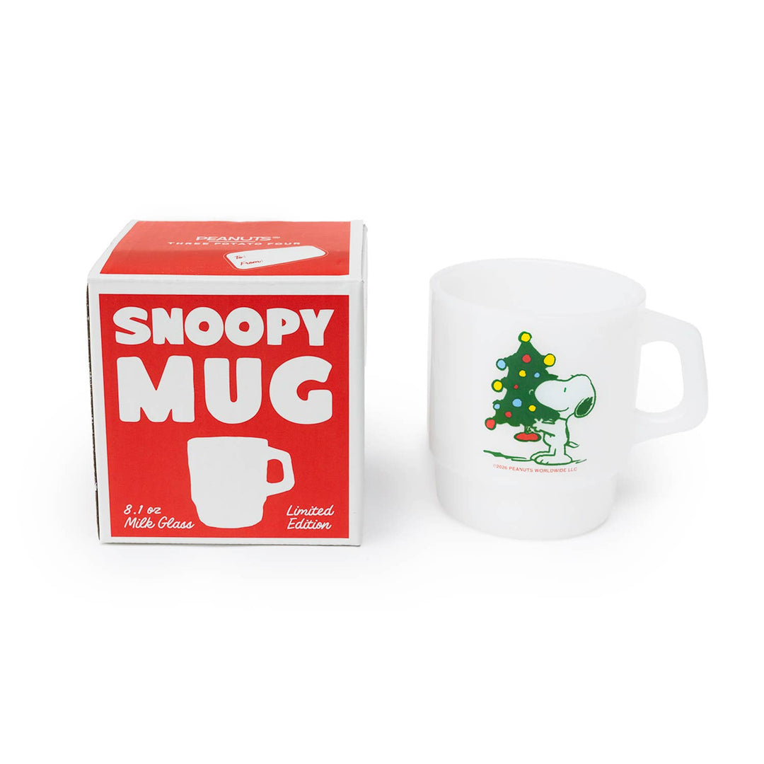 Three Potato Four - 3P4 x Peanuts® Christmas - Snoopy Christmas Tree Mug