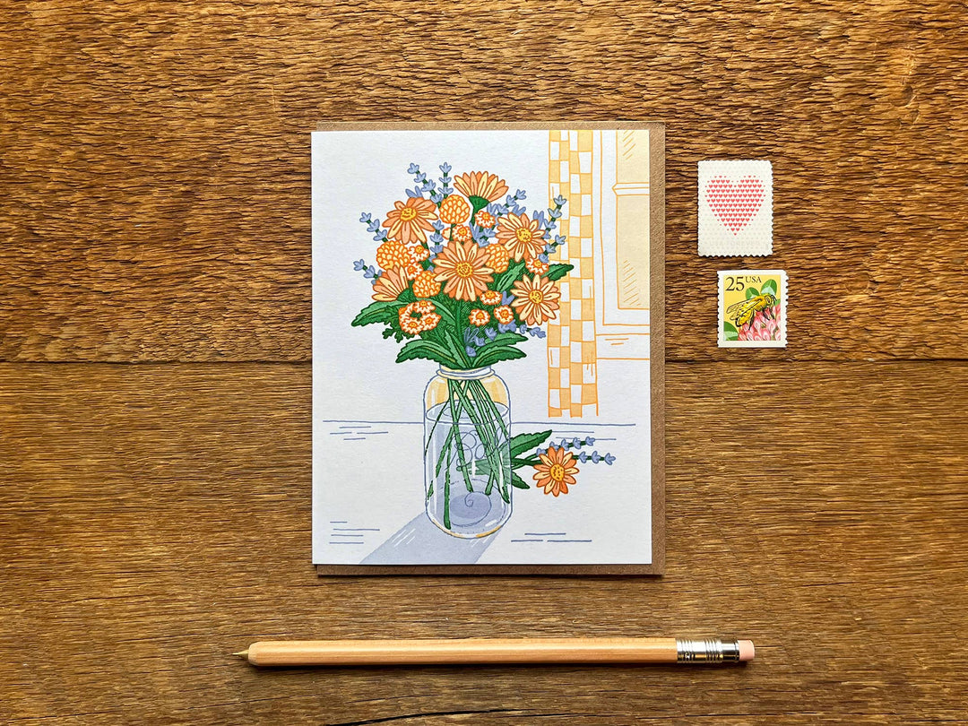 Noteworthy Paper & Press - Ball Jar Card: Single Card