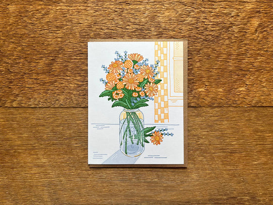 Noteworthy Paper & Press - Ball Jar Card: Single Card